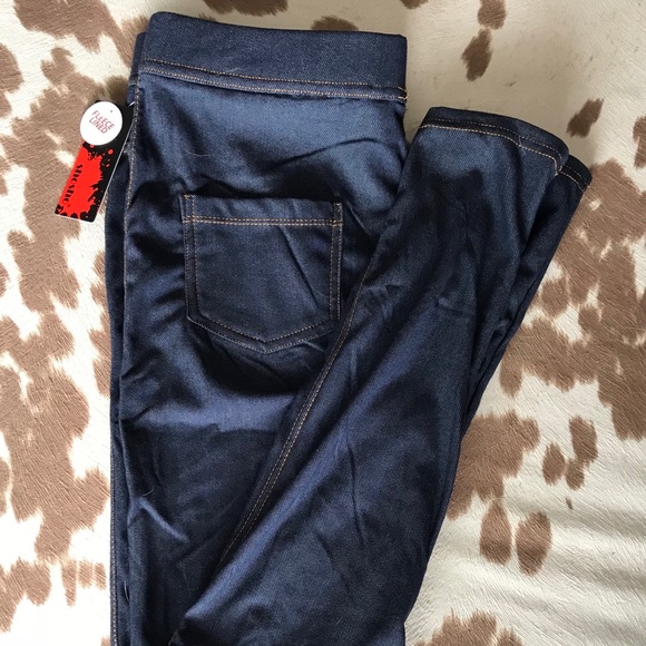 NWT “Denim” Leggings - Picture 2 of 4